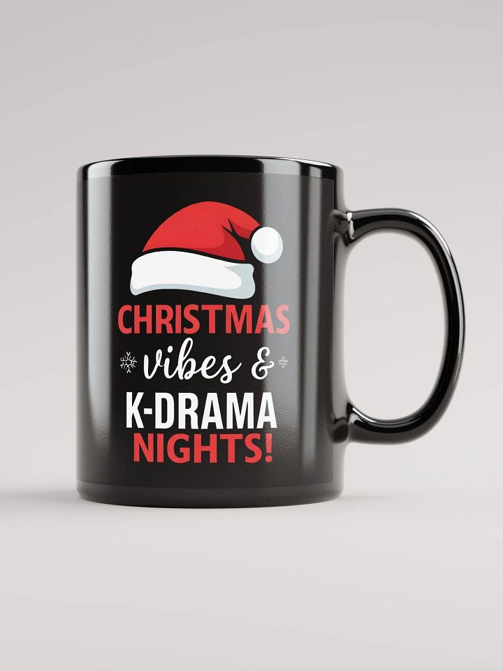 Christmas vibes with Kdrama nights Mug product image (1)