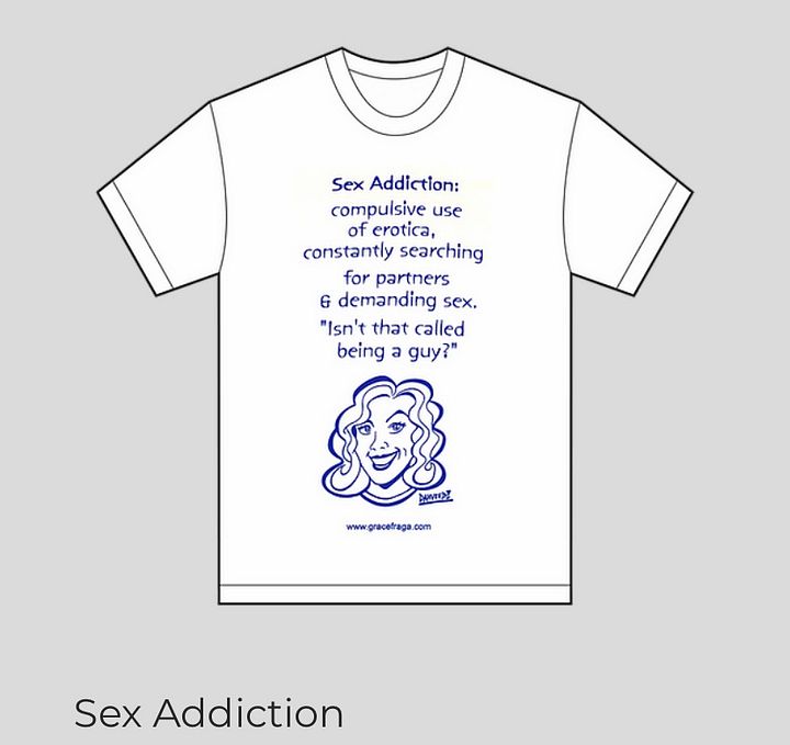 FUNNY TEES FOR YOU - Sex addiction product image (1)