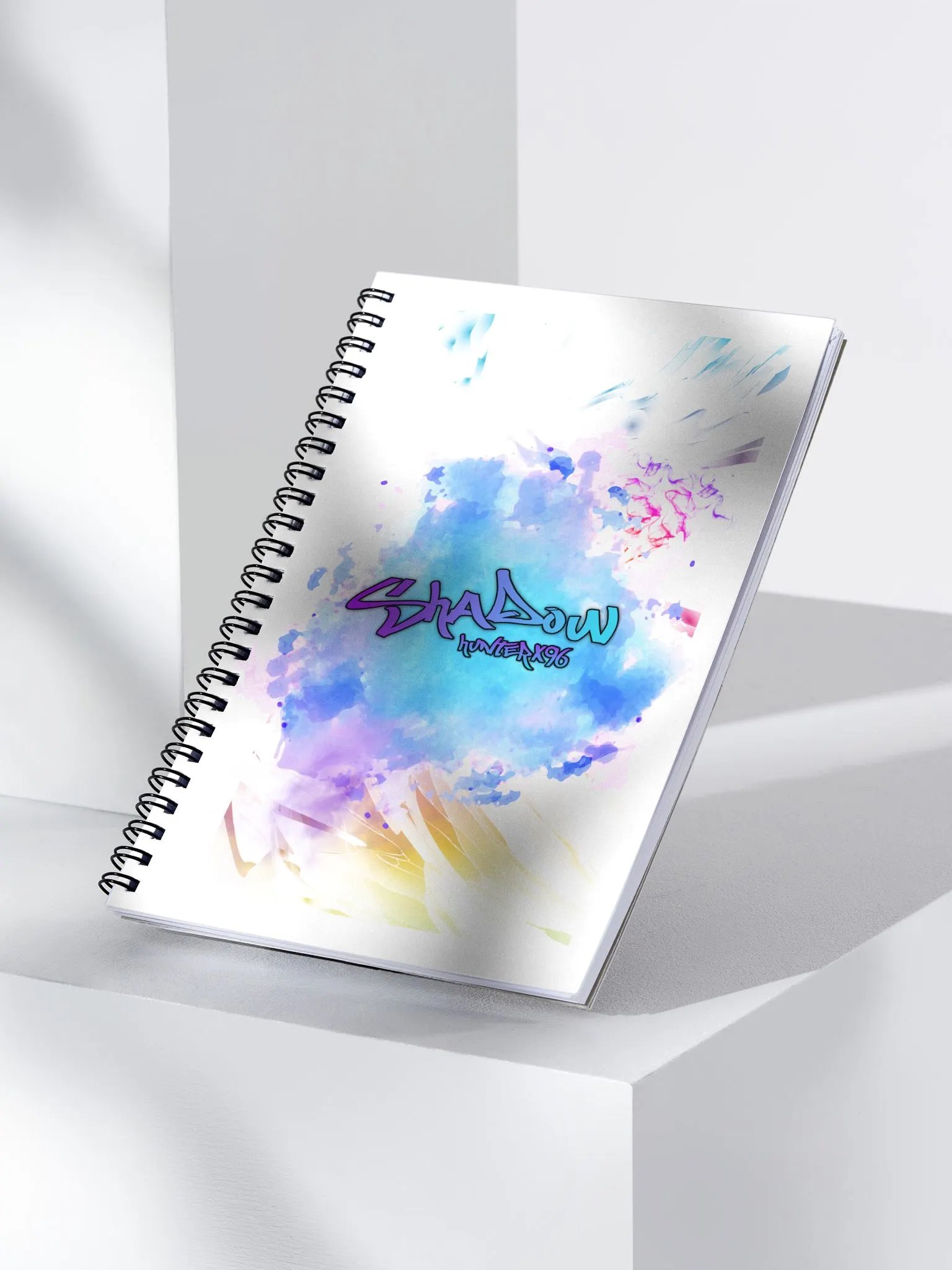 Watercolour smoke notebook product image (3)