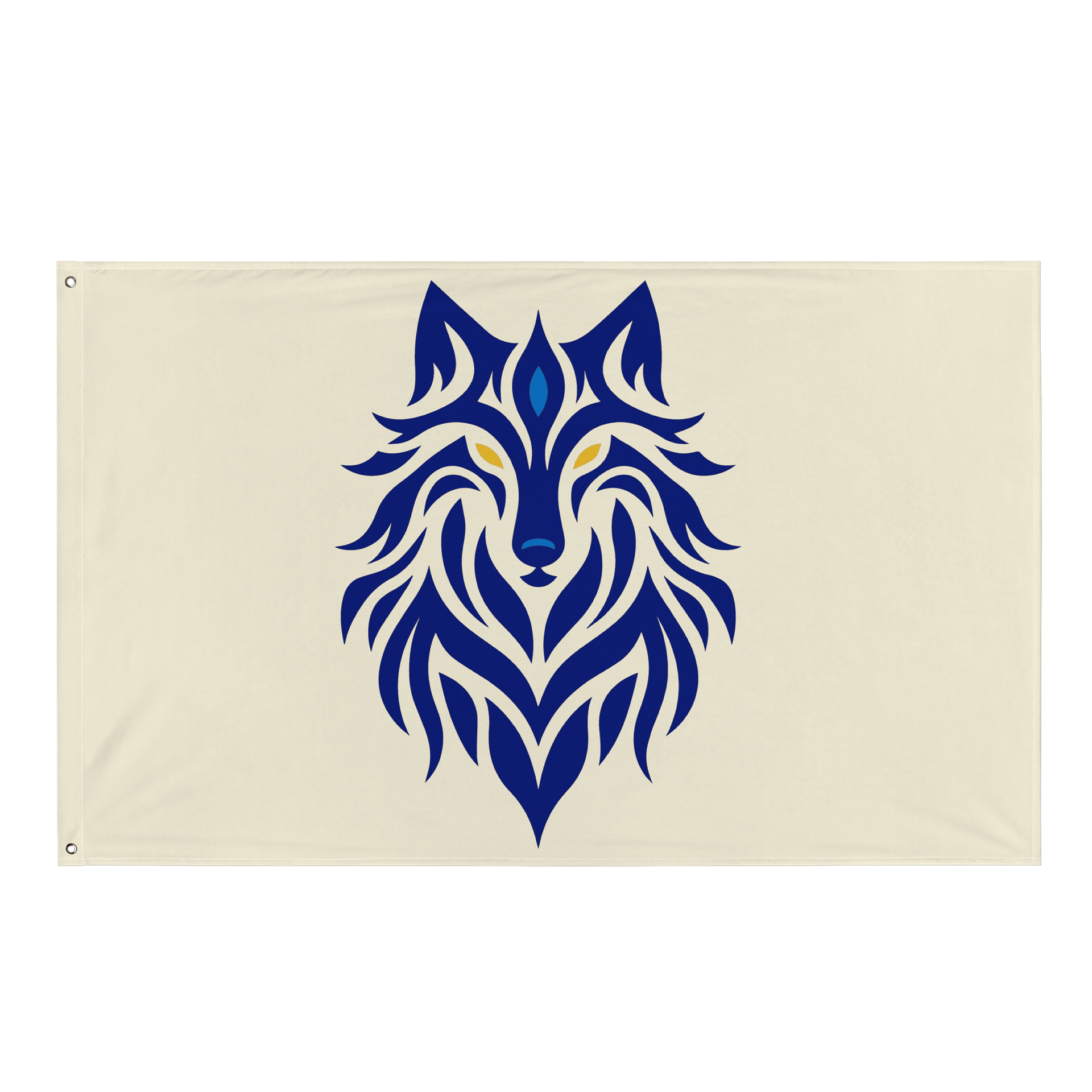 Horizontal Wolf Clan Tan Banner product image (1)