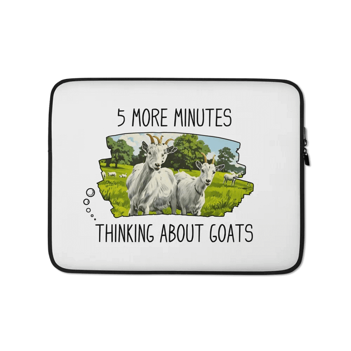 Funny Goats Laptop Sleeve product image (1)