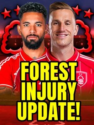Injury concerns for Nottingham Forest ahead of their match with Liverpool in the Premier League #nffc #liverpoolfc