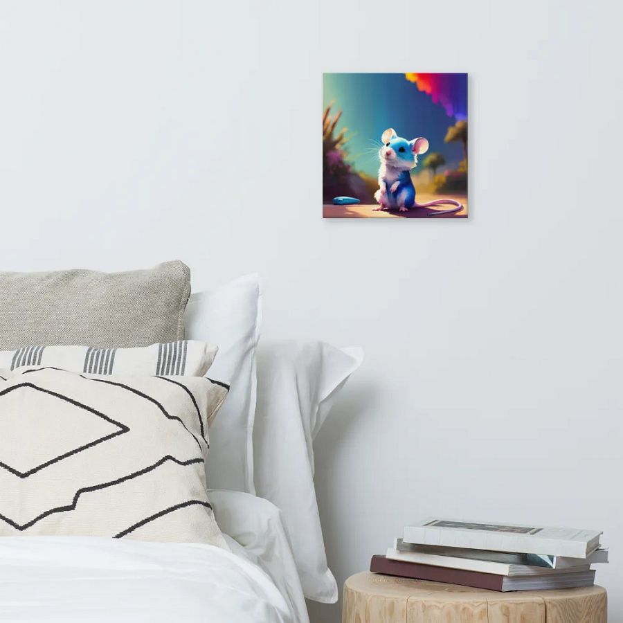 Cute Mouse Digital Painting - v2 product image (5)