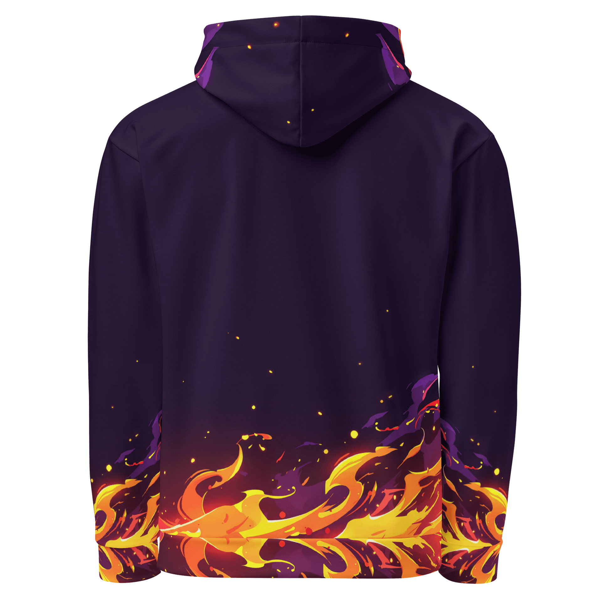 “Inferno Flow” – Junkie Project Hoodie product image (3)