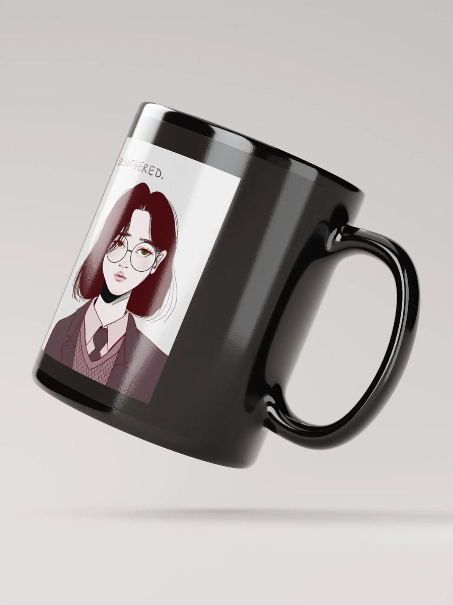 unbothered mug black product image (4)