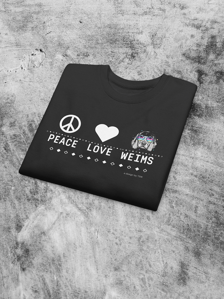Peace Love Weims - Cotton Heritage Premium Sweatshirt product image (2)