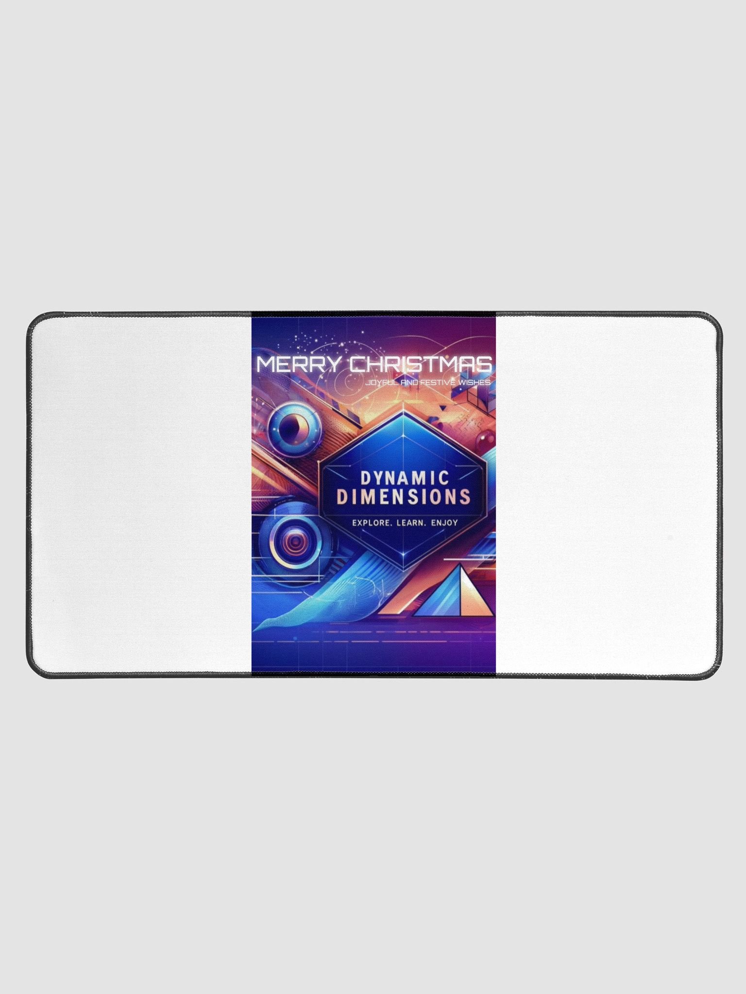 Futuristic Christmas Desk Mat product image (1)