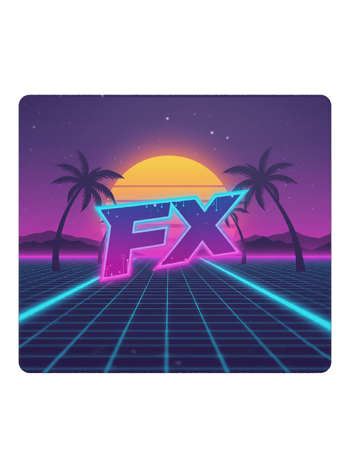 FX Synthwave Mouse Pad product image (2)