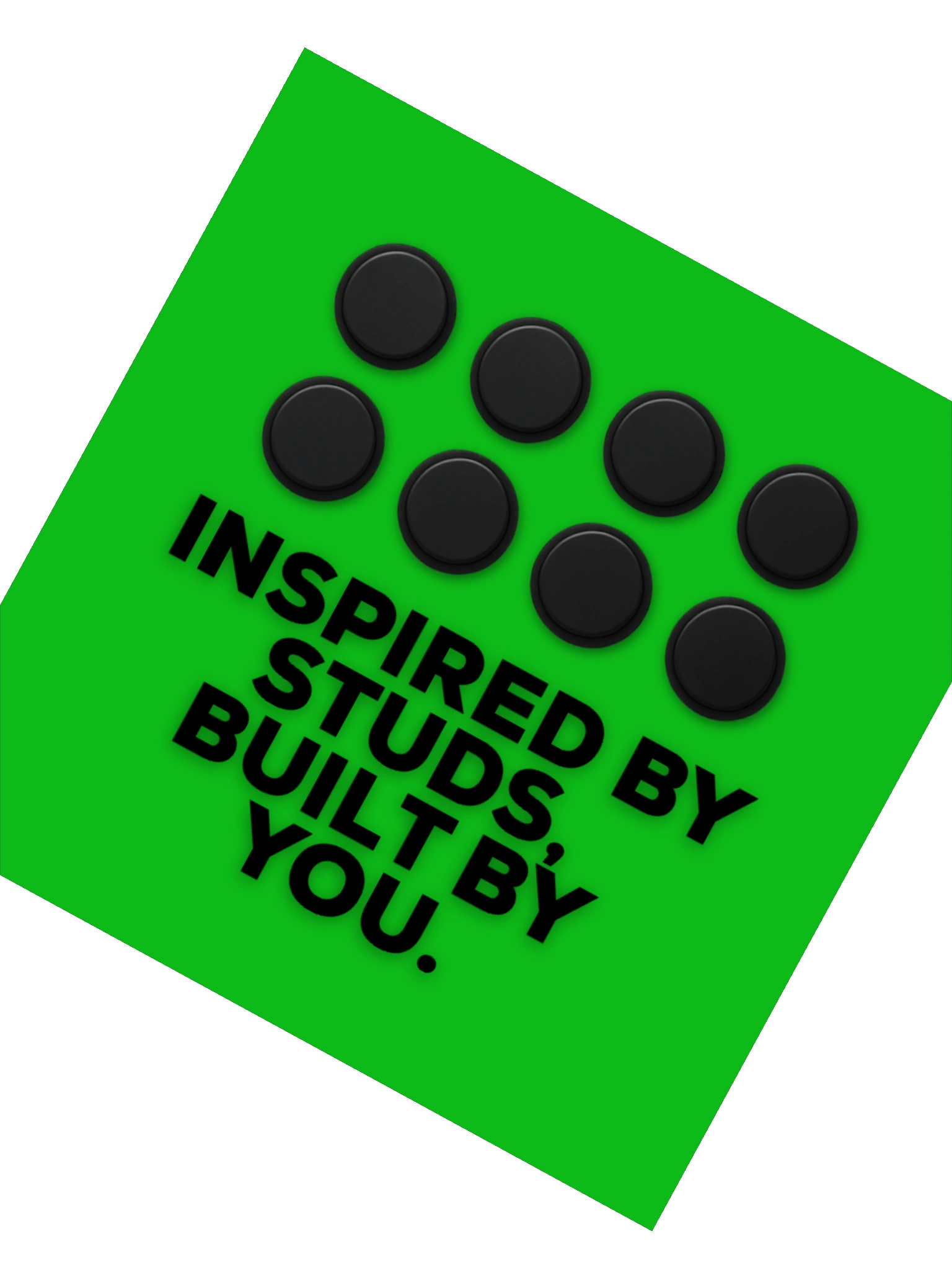 Inspired by Studs (Green) Sticker product image (5)