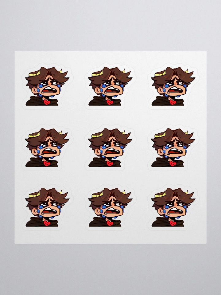 Nukeri Emote Sticker Set - 9x Sad product image (2)