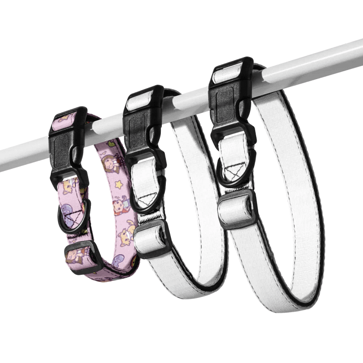 Alex & Tely Pattern Pet Collar - Pink product image (1)