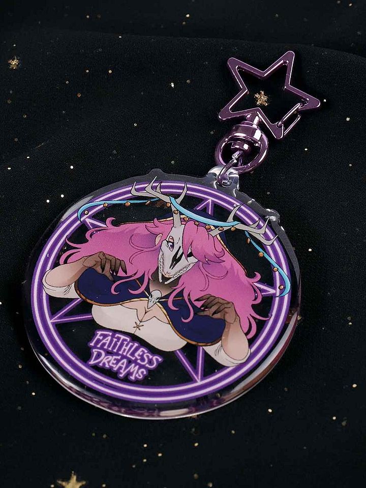Faithless Acrylic Keychain product image (1)