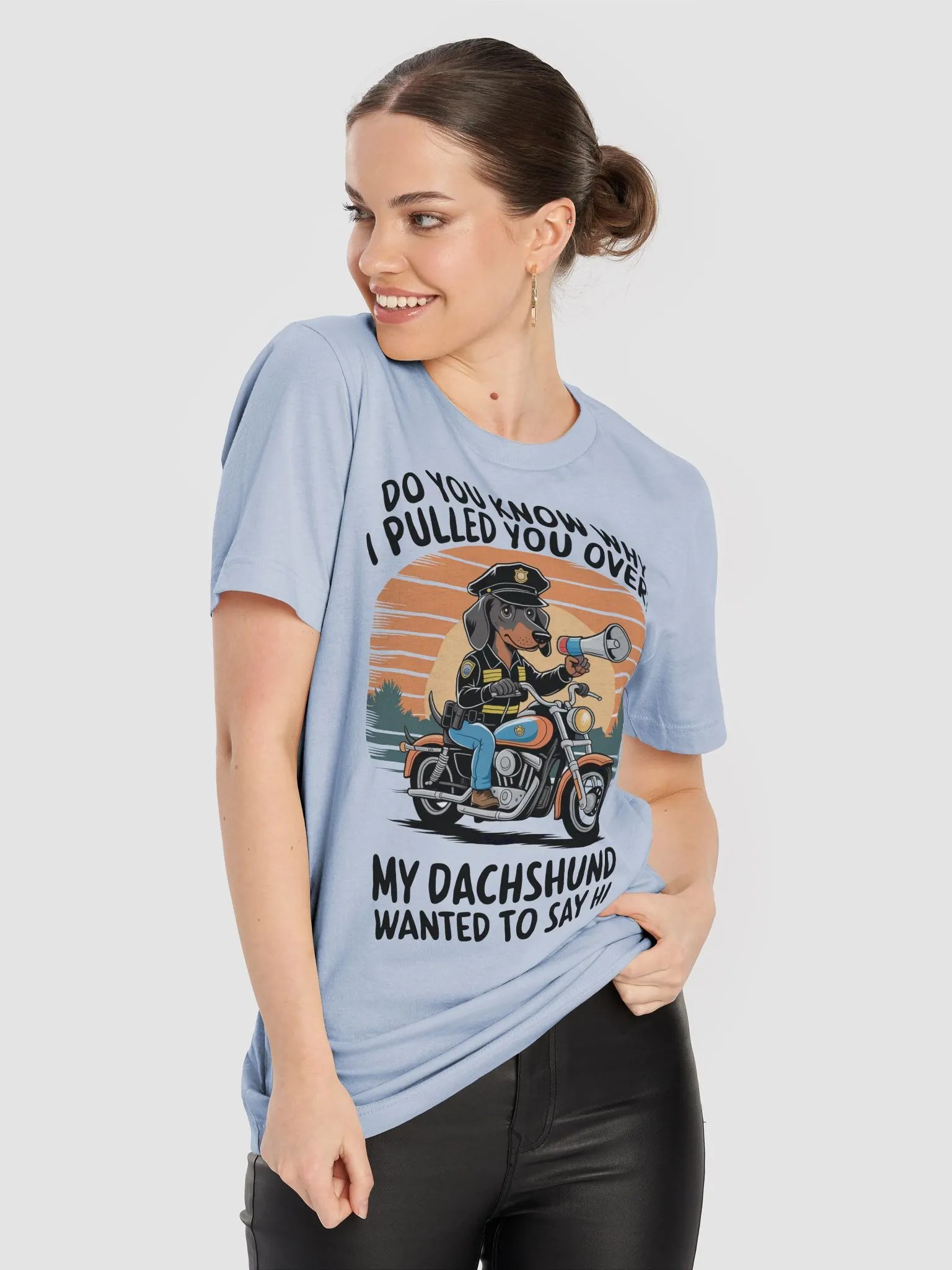 My Dachshund Wanted to Say Hi T-Shirt product image (15)