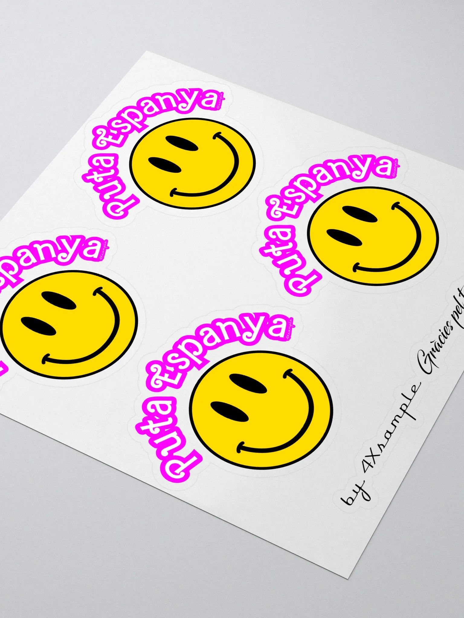 Puta espanya Smiley - Adhesius product image (3)