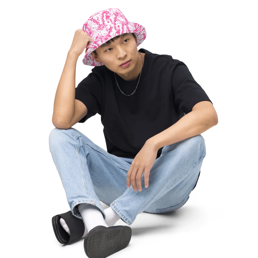 Pink Ceramic Vardorvis Bucket Hat product image (5)
