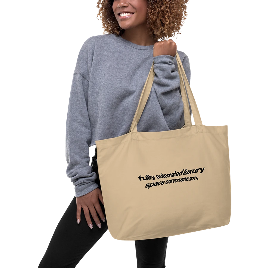 fully automated luxury space communism tote bag - 100% organic cotton product image (5)