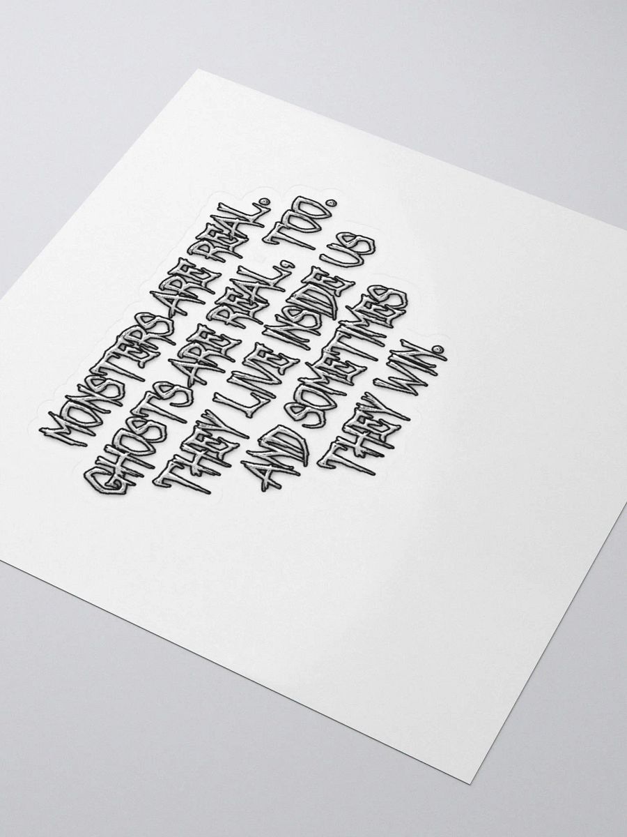 Monsters Are Real Stickers product image (9)