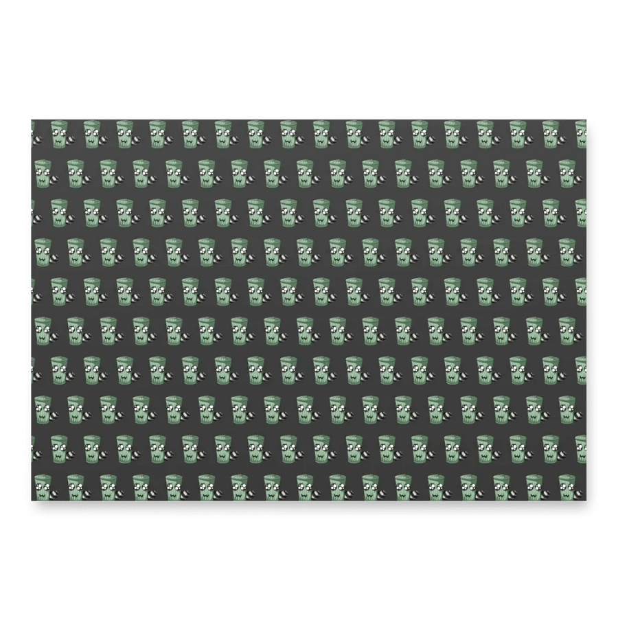 Trash wrapping paper product image (2)