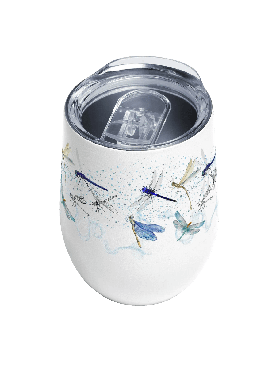 Dragonfly Dreams Wine Tumbler gift for dragonfly lovers moms ladies daughters product image (4)