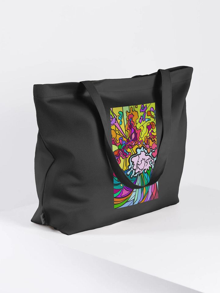Psychedelic Swirl Eco Tote – Wave at Sunset product image (2)