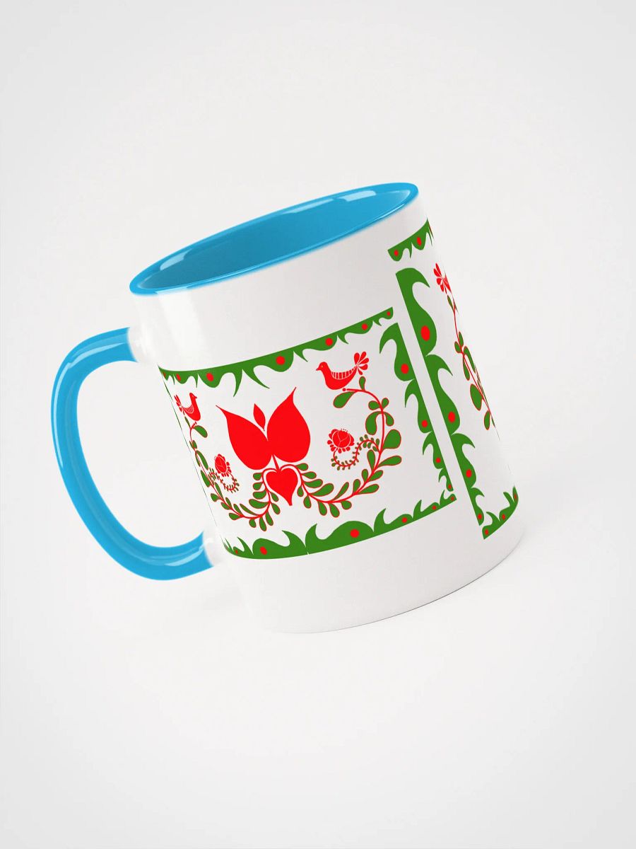 Hungarian Floral Splendor Ceramic Mug product image (3)