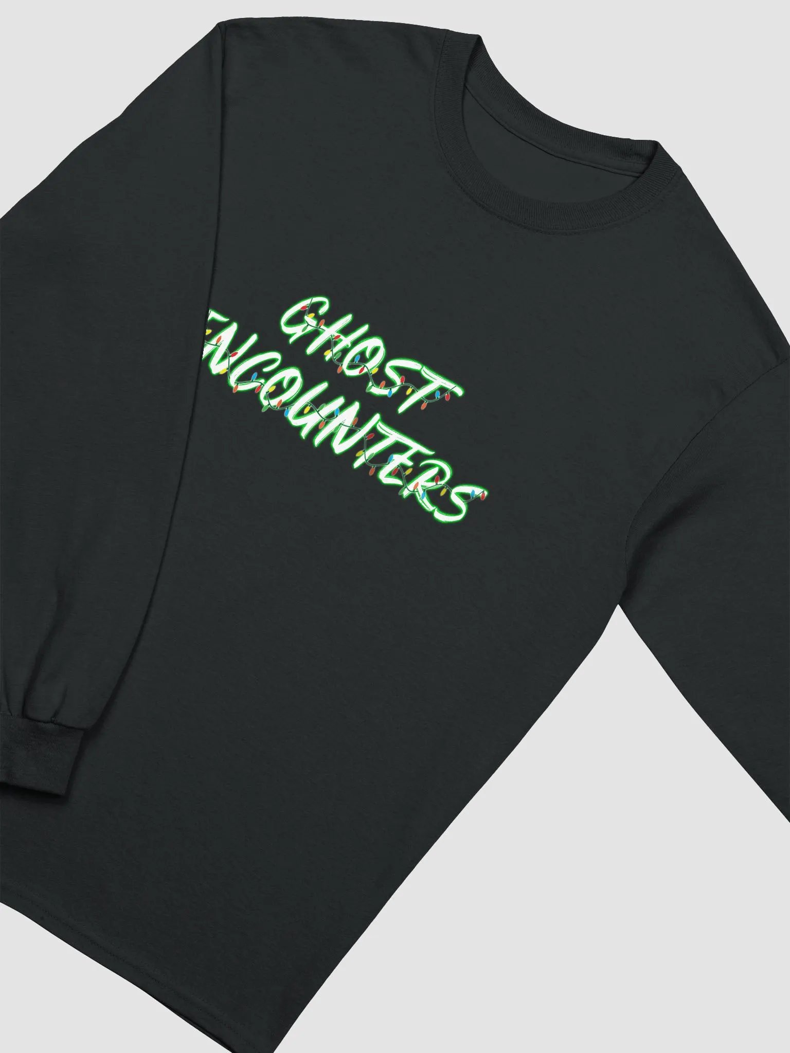 Ghost Encounters X-Mas Lights Long Sleeve product image (3)