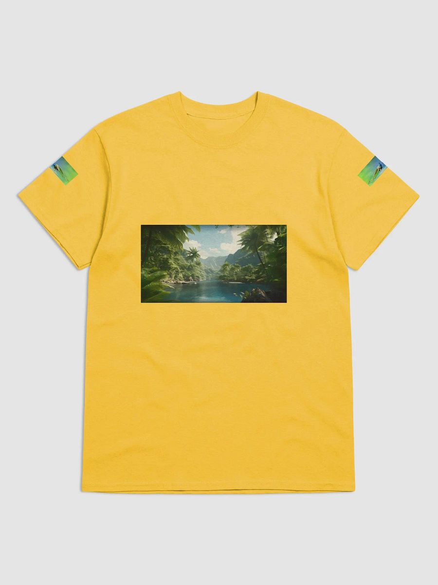 Melitery green & Gildan Heavyweight T-Shirt product image (1)