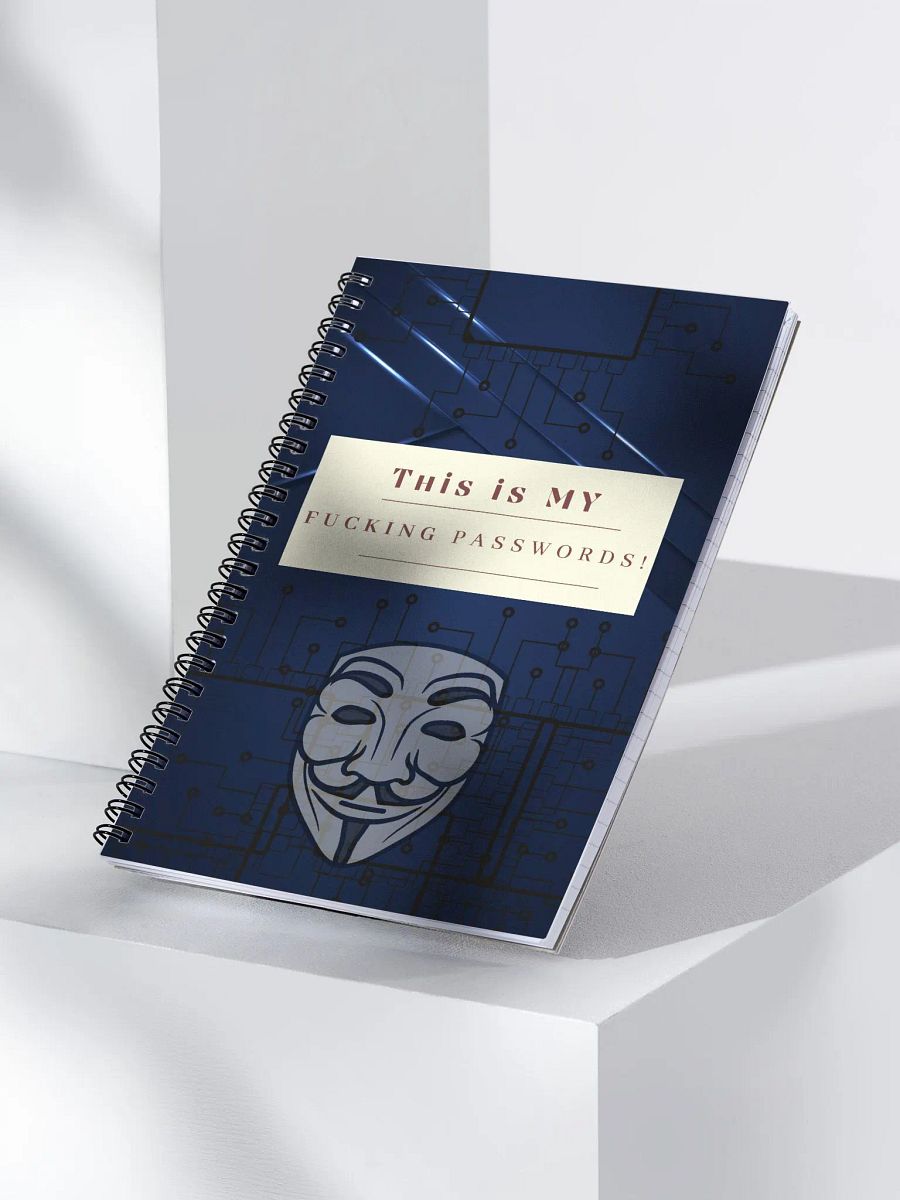 THIS IS MY FUCKING PASSWORDS! product image (3)