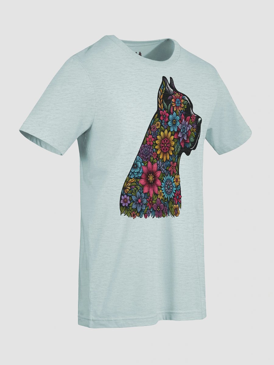Vibrant Floral Cane Corso T-Shirt Design product image (33)
