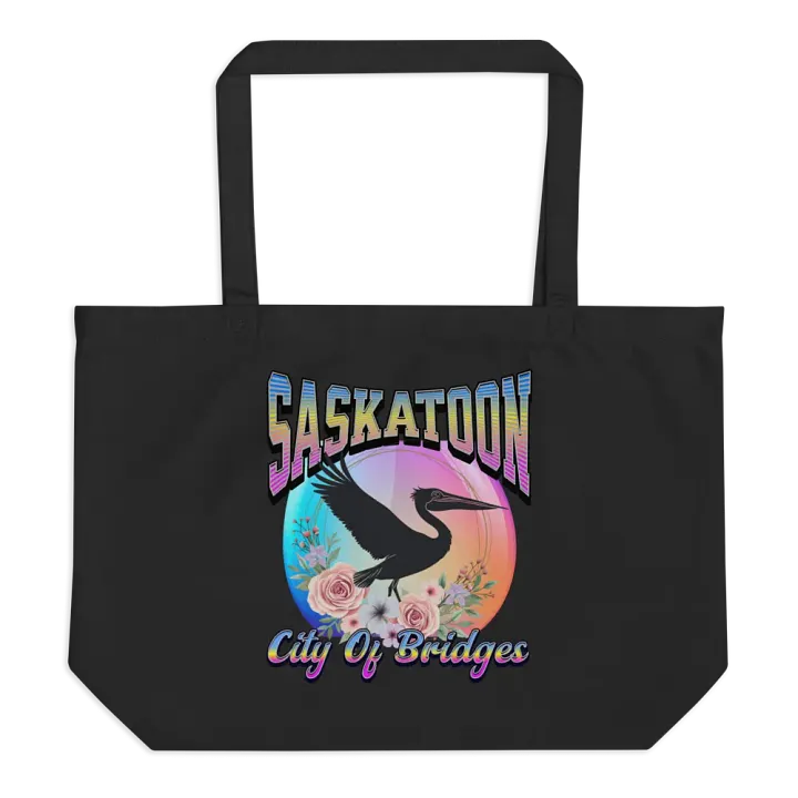 Saskatoon Pelican City of Bridges Tote product image (1)