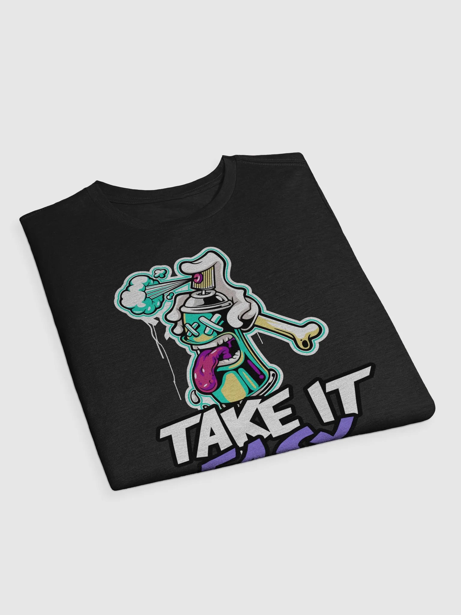 Chill Out Spray Can Graphic Tee product image (3)
