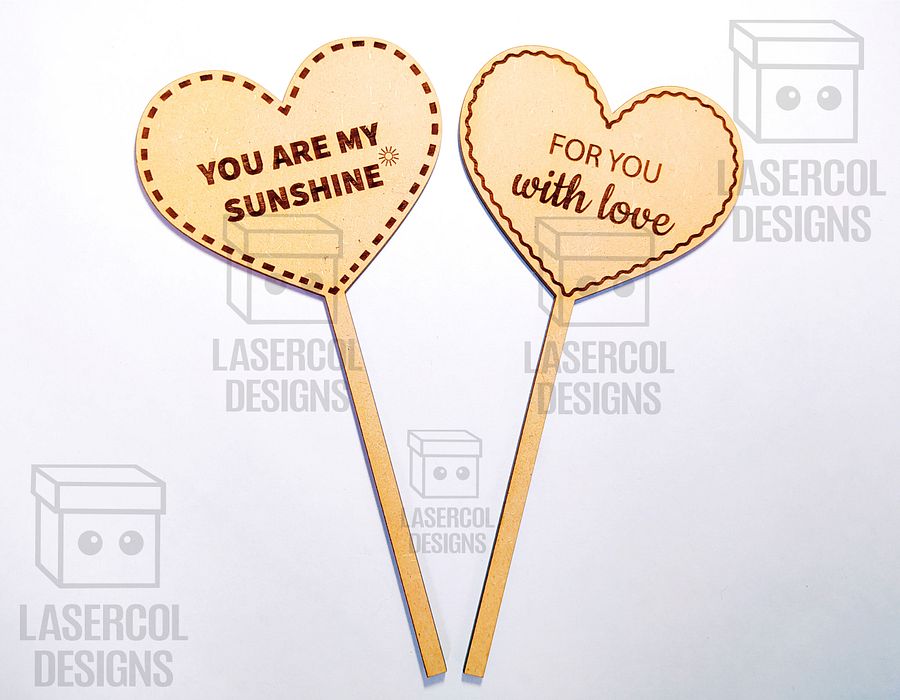 Hearts Set 4 - Laser Cut Files product image (8)
