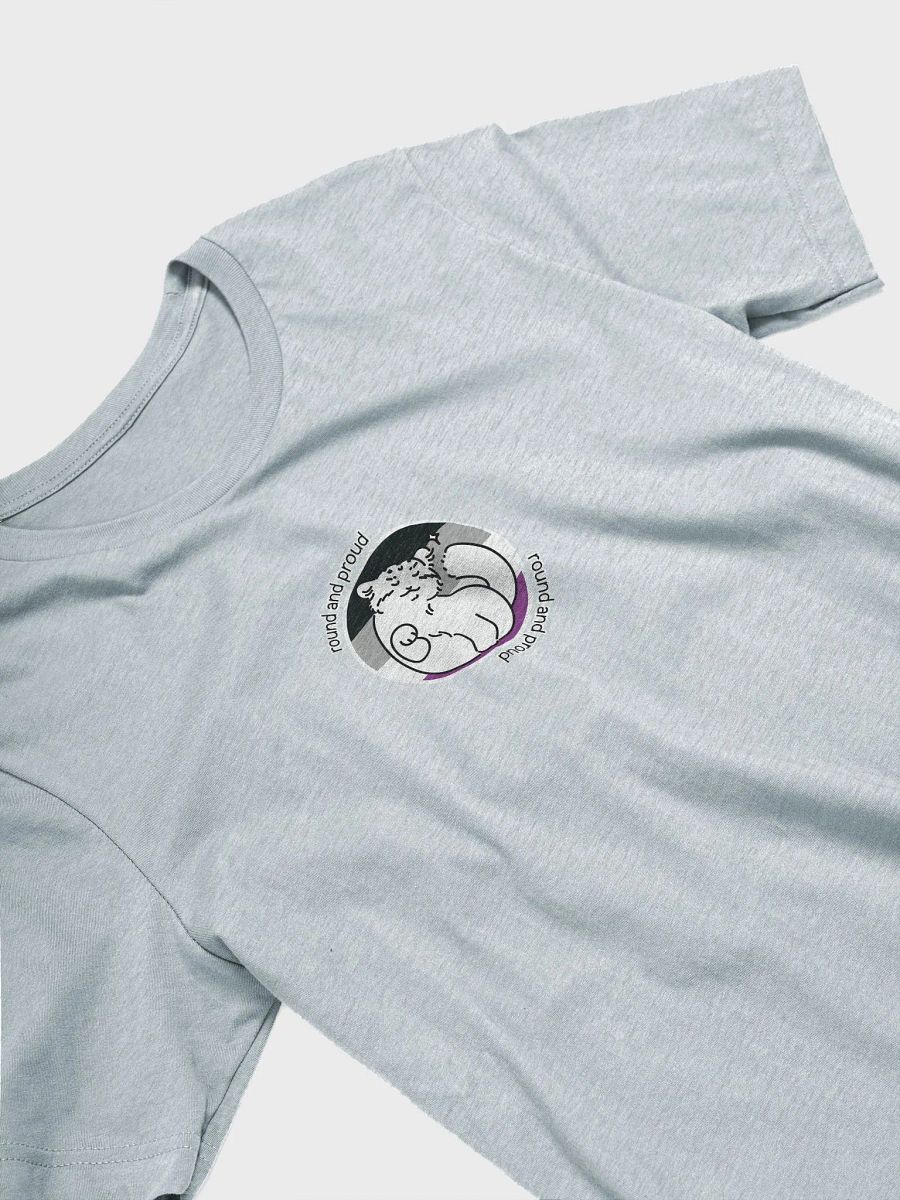 Round and Proud Manul Asexual Version - Bella+Canvas Unisex T-Shirt product image (23)