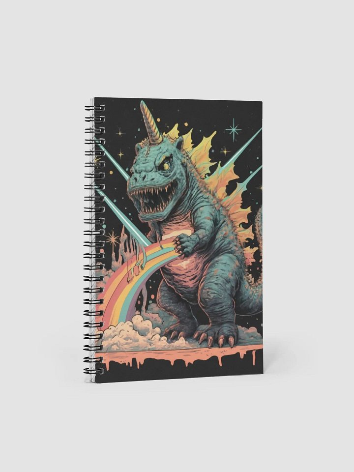 Godzillacorn Rainbow Power Notebook! product image (1)