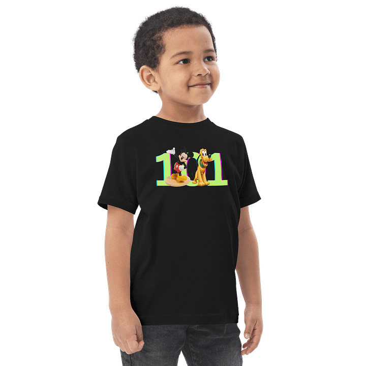 Rabbit Skins Toddler Jersey T-Shirt Mickey & Pluto product image (2)