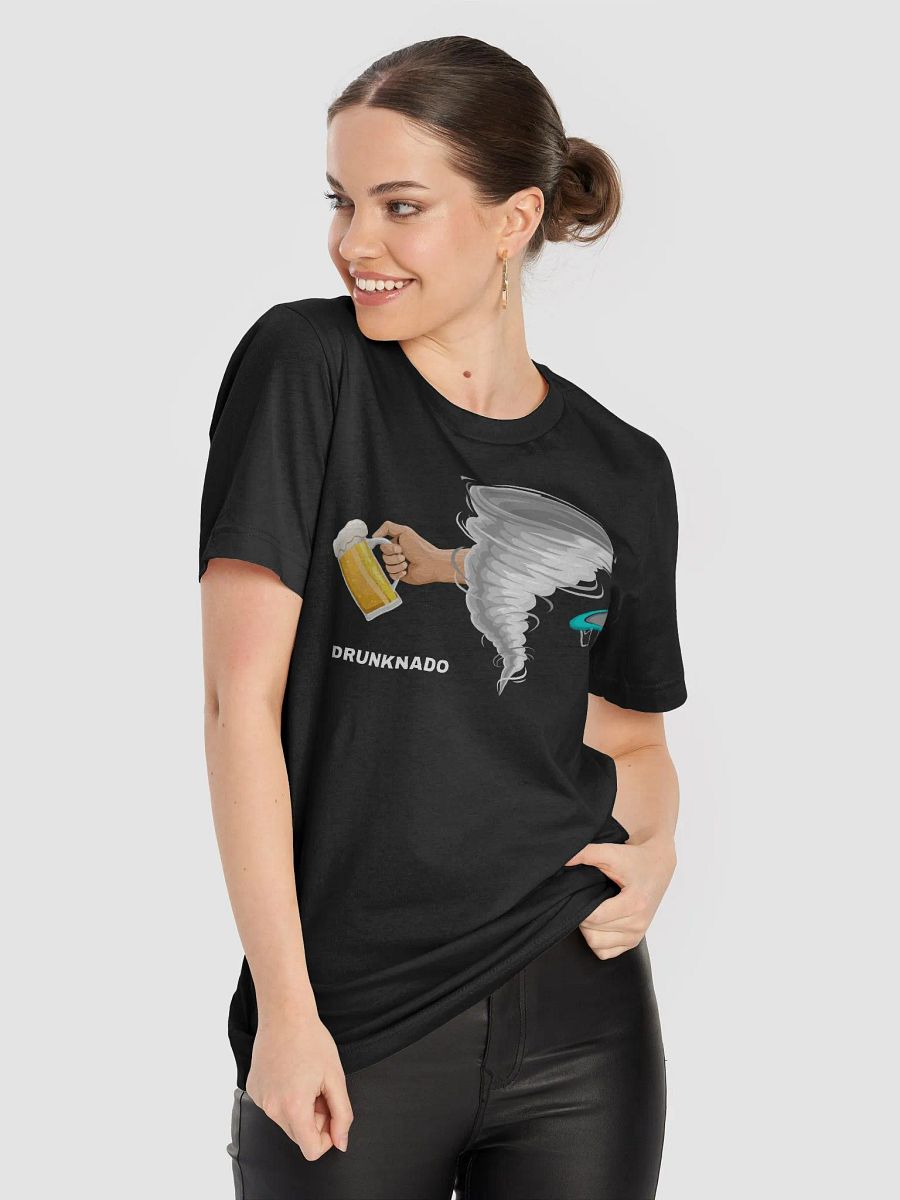 Drunk Tornado Unisex T-Shirt + Sleeve Logo product image (8)
