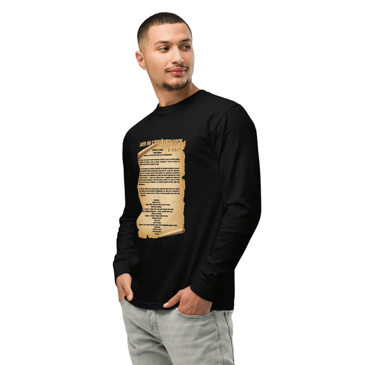 Haiti Independence Declaration Long Sleeve Shirt product image (2)