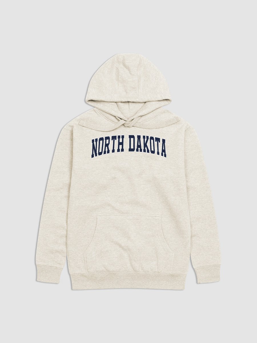 North Dakota Vintage Varsity Unisex Premium Hoodie product image (1)