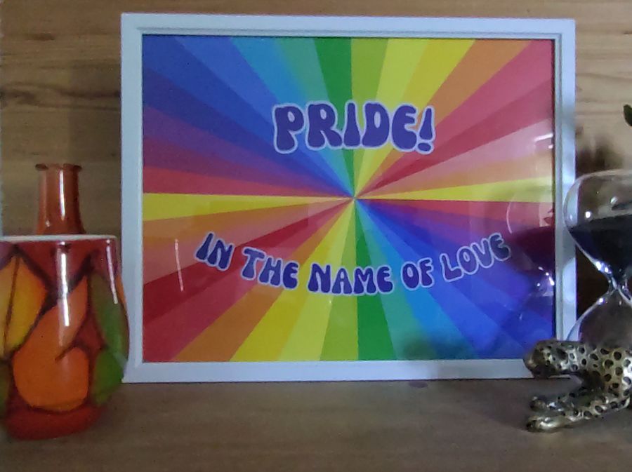 Pride! Digital Art Print (size varies so please check listing detail) product image (1)