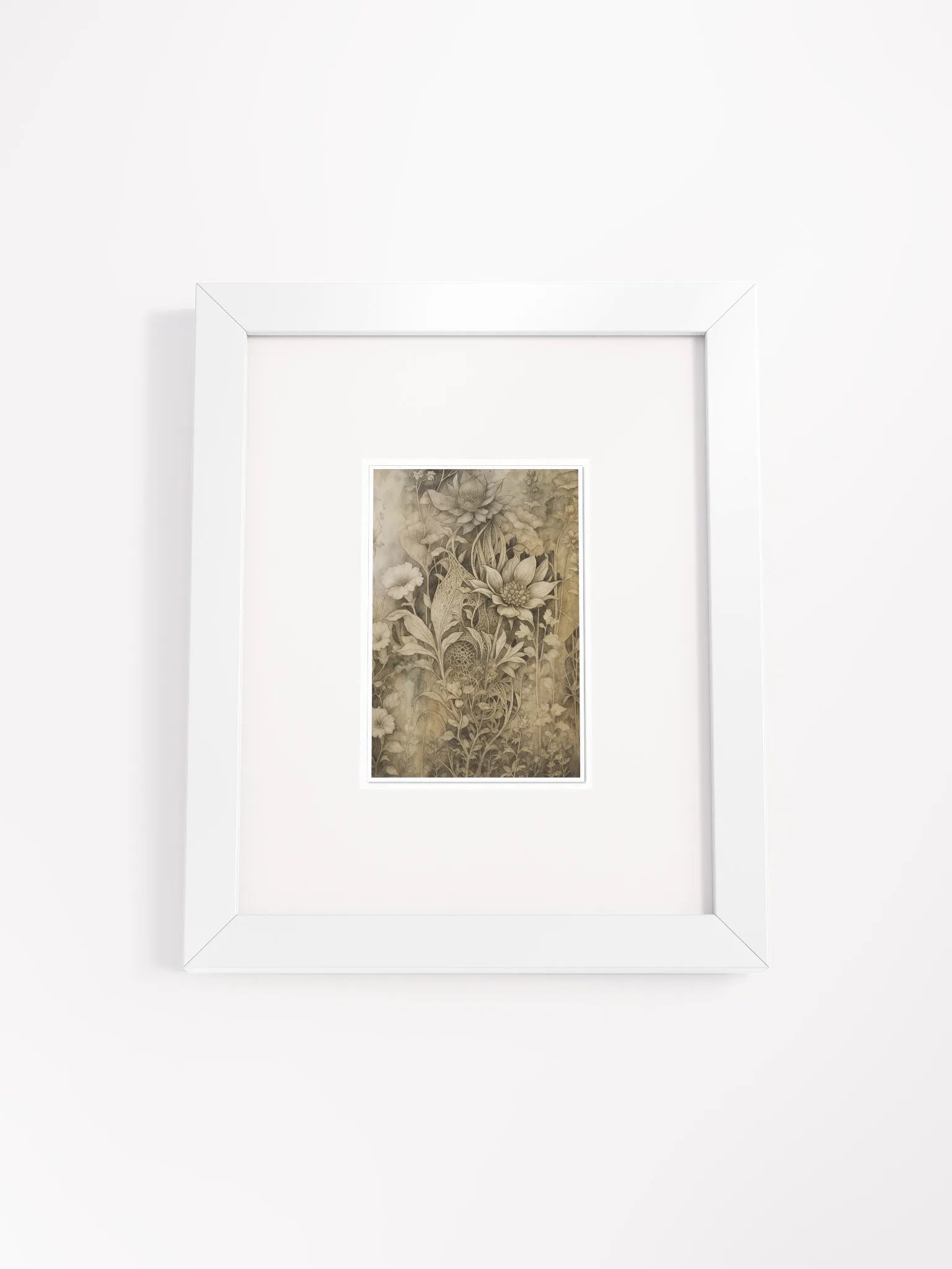 The Secret Garden Sketchbook Artprint Framed product image (1)