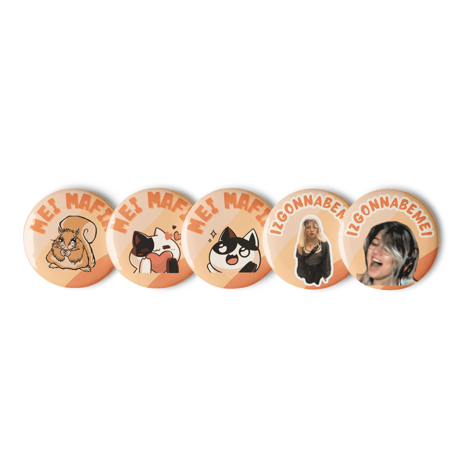 MEI MAFIA Pin Button Set product image (1)