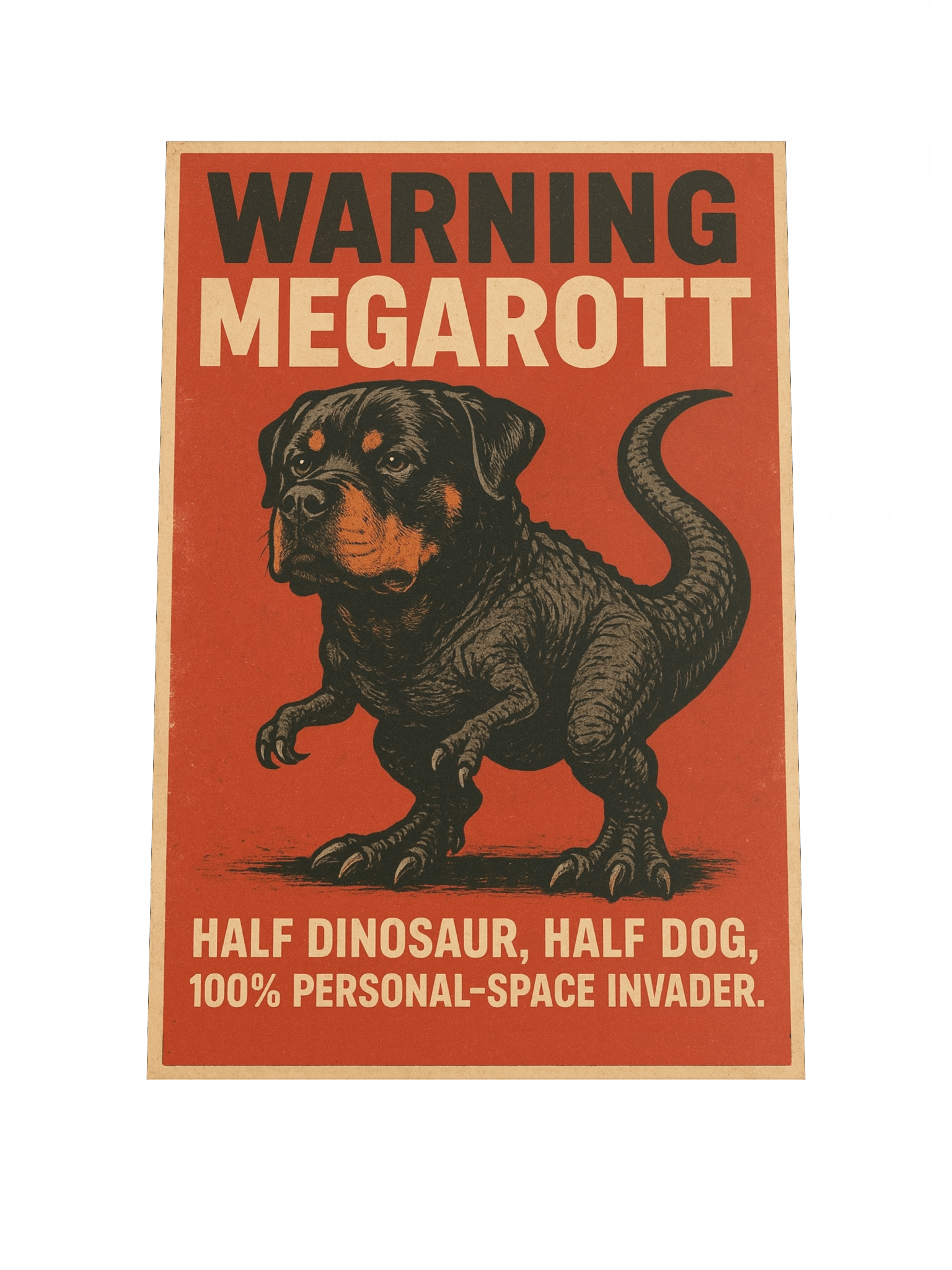 Warning: Megarott Poster product image (3)