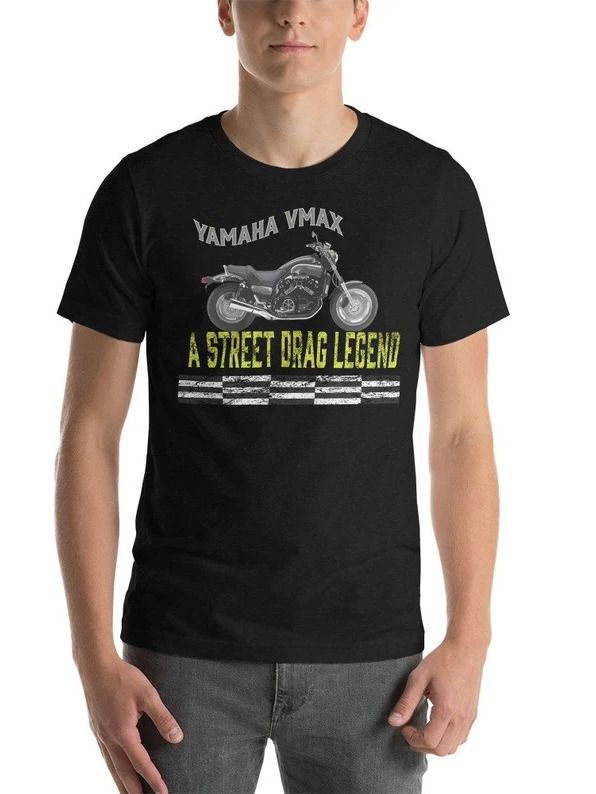 Yamaha vmax t-shirt fan boy memorabilia gift product image (2)