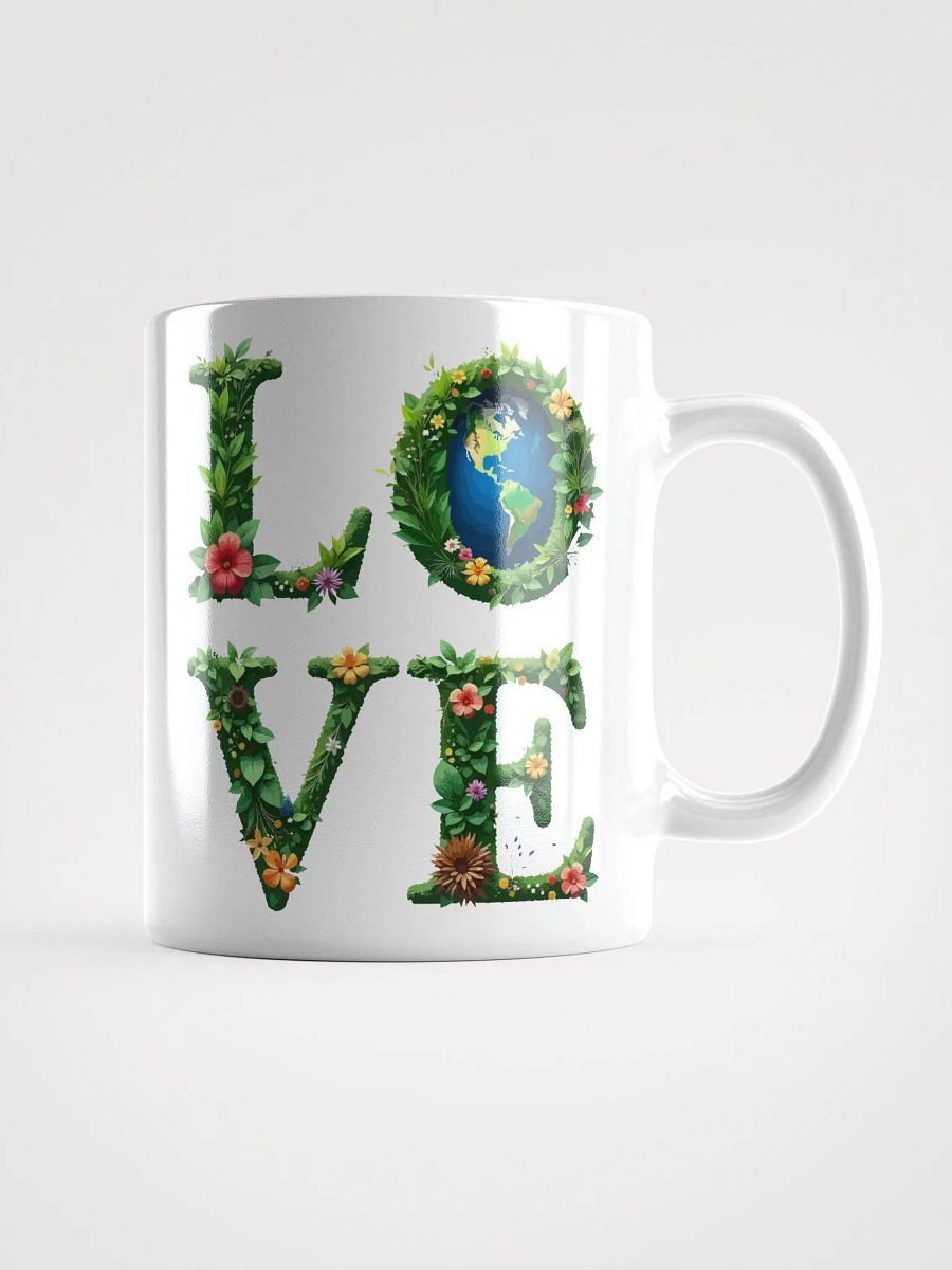 Love & Nature White Glossy Mug product image (6)