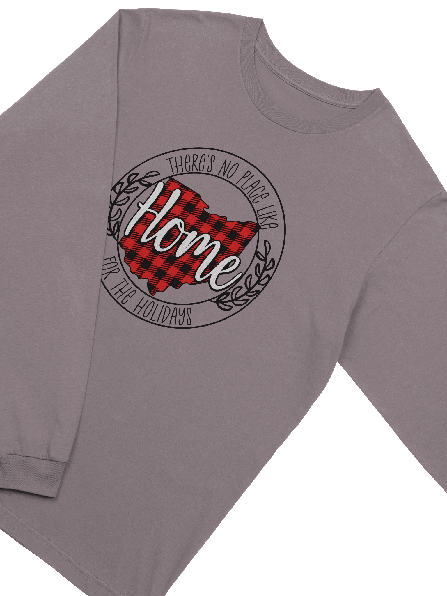 Ohio Home Plaid Long Sleeve Tee product image (8)
