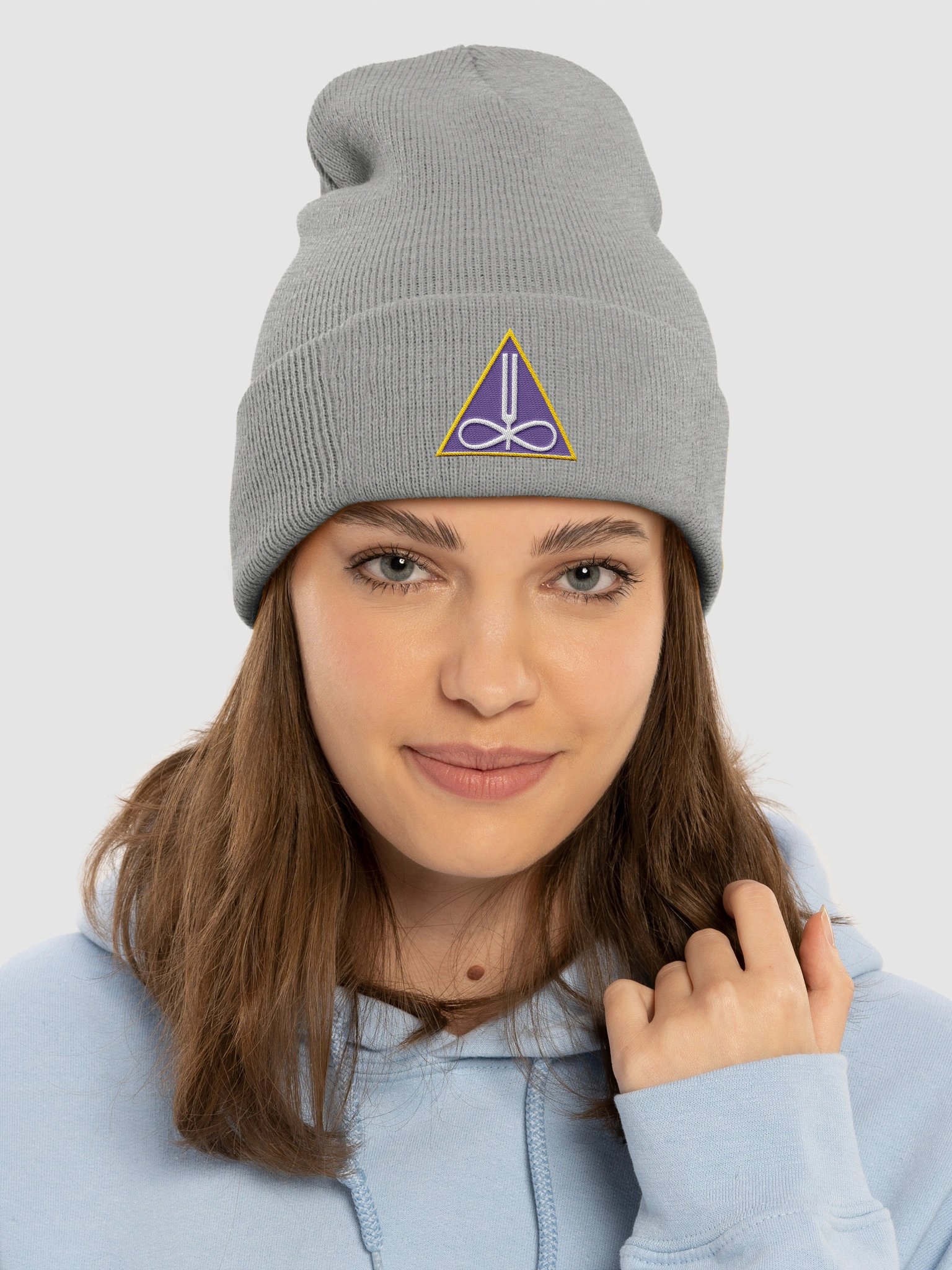 Thinkroot Energy Triangle Beanie Hat (Embroidered) product image (8)