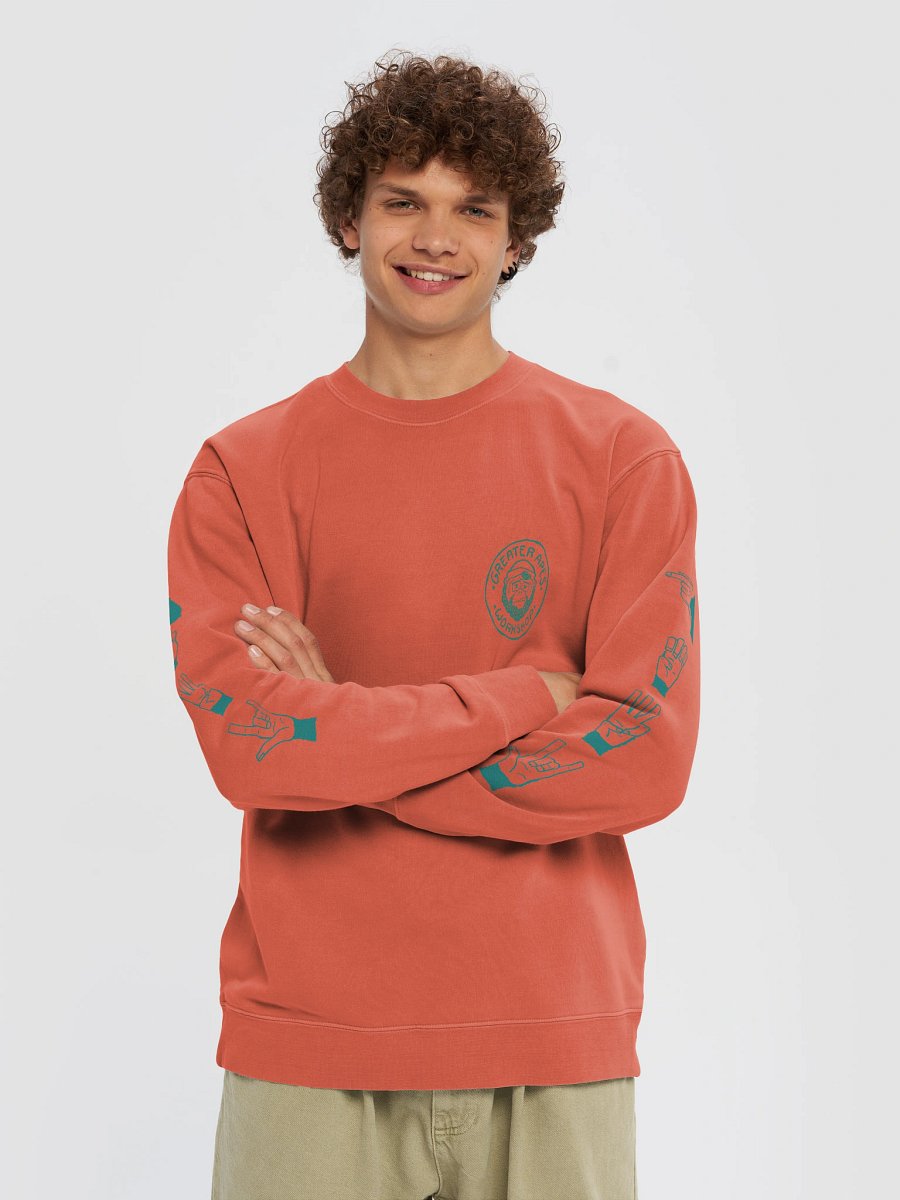 ASL Hand Vintage Sweatshirt product image (2)