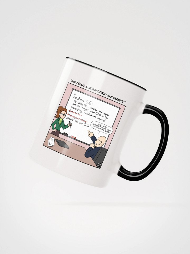 "Our terms & conditions have changed!" mug product image (3)