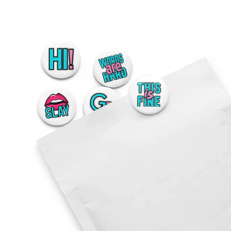 Emote Bundle Pin Set product image (13)