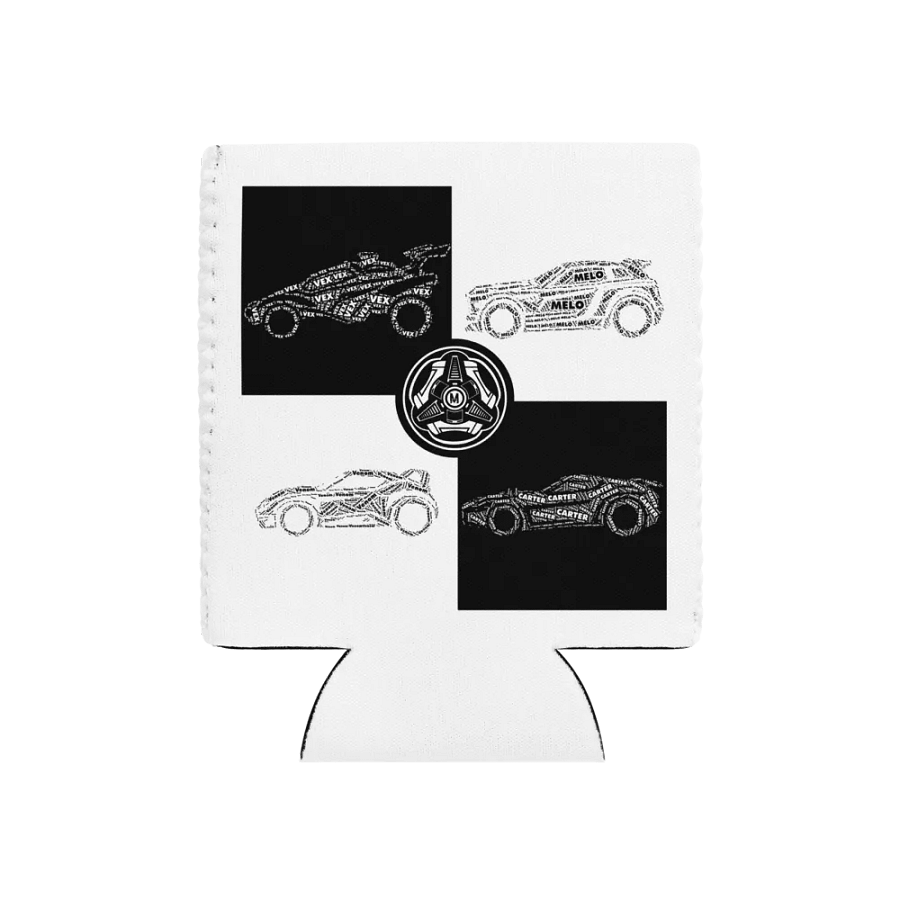 MELO CREW x Carball Club - Personalized Coozie Can Cooler | #MadeByMELO product image (7)